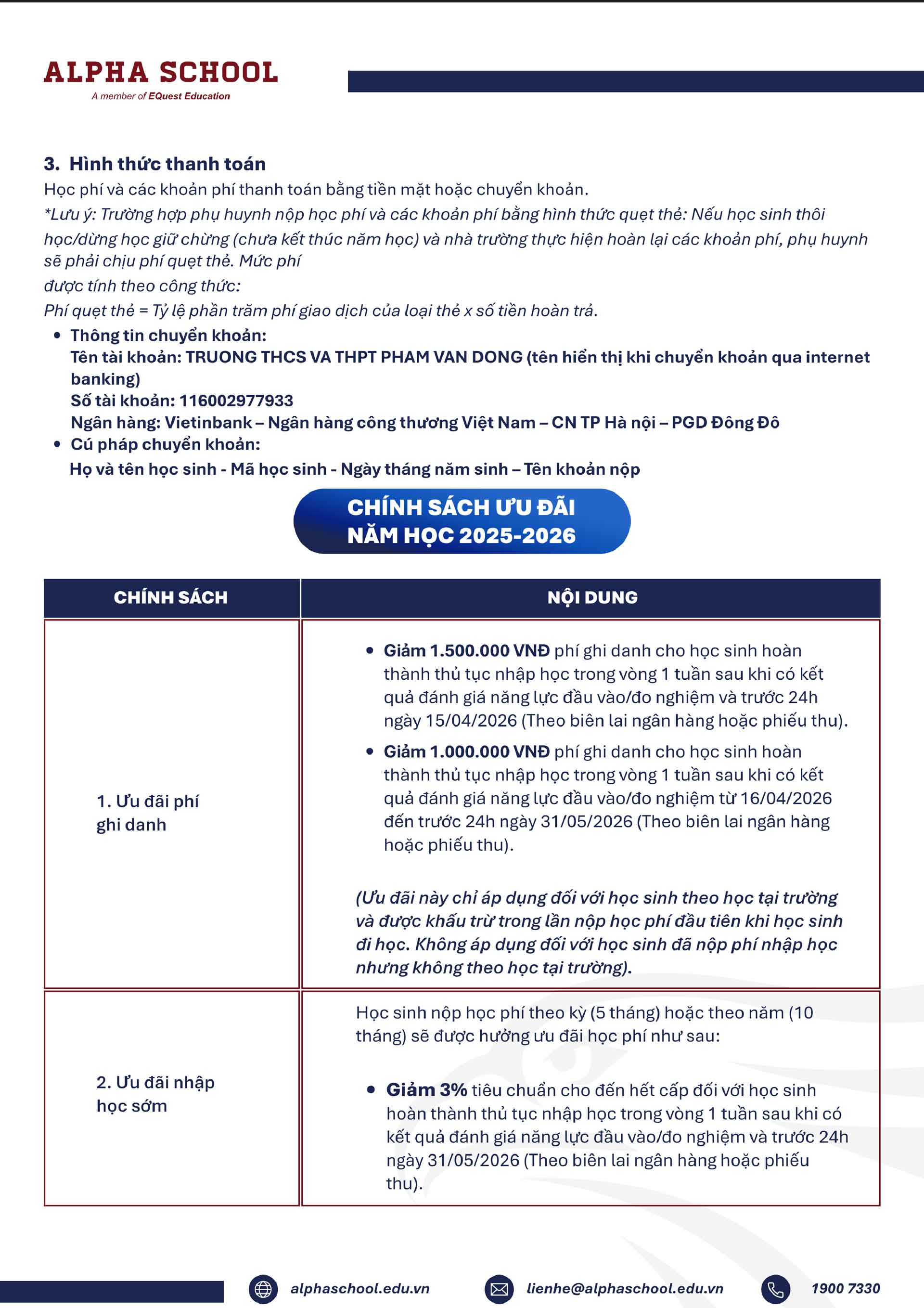 BIEU PHI THPT NAM HOC 26 27 7